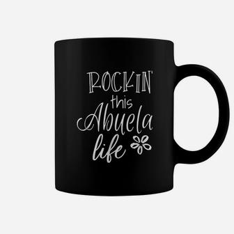 Rockin This Life Cute Abuela Gift From Grandkids Coffee Mug - Seseable