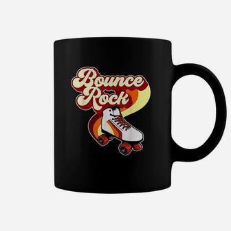 Roller Disco Bounce Rock Roller Skate Vintage 70s 80s Coffee Mug - Seseable