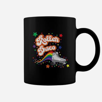 Roller Disco Cool Retro 70s And 80s Party 1970s Coffee Mug - Seseable