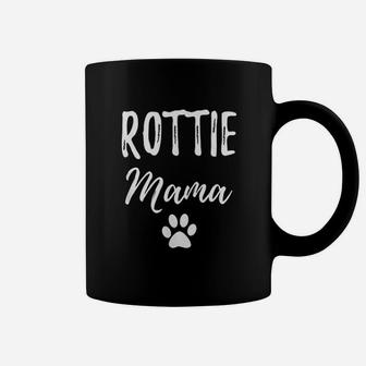 Rottie Mamat For Rottweiler Dog Mom Dog Toys Dog Coffee Mug - Seseable