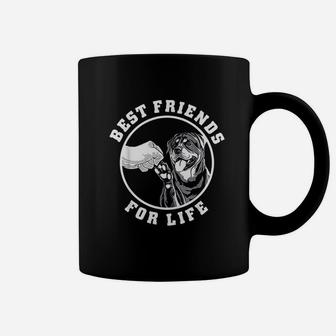 Rottweiler Best Friends For Life Rottweiler Dog Owner Coffee Mug - Seseable