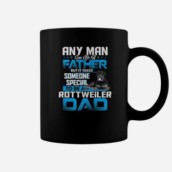 Rottweiler Dad Dog Lovers Fathers Day Gif Coffee Mug - Seseable