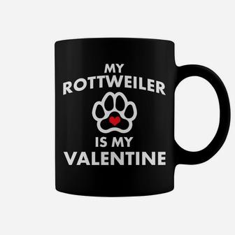 Rottweiler Dog Anti Valentine Dog Lover Coffee Mug - Seseable