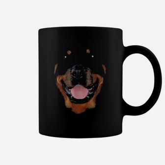 Rottweiler Dog Faces Coffee Mug - Seseable