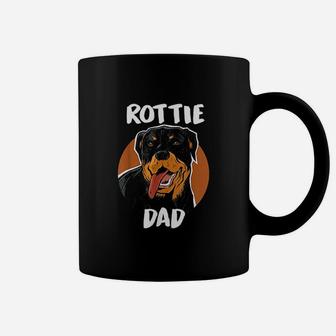 Rottweiler Rottie Dad Dog Puppy Pet Animal Lover Coffee Mug - Seseable