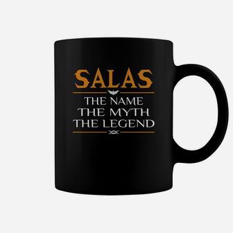 Salas The Name The Myth The Legend Coffee Mug - Seseable
