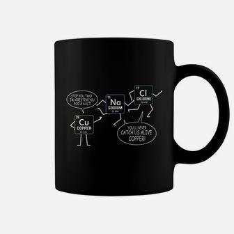 Salt And Copper Funny Periodic Table Chemistry Pun Coffee Mug - Seseable