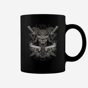 Samurai T-shirt - Awesome Japanese Retro Samurai Design Coffee Mug - Seseable
