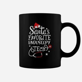 Santas Favorite Endoscopy Tech Coffee Mug - Seseable