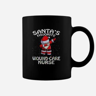 Santa's Favorite Wound Care Nurse Christmas Coffee Mug - Seseable