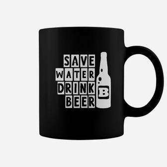 Save Water Drink Beer Funny Drinking College Party Humor Coffee Mug - Seseable