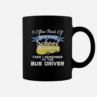 School Bus Driver Appreciation Minibus Driver Gift Coffee Mug - Seseable