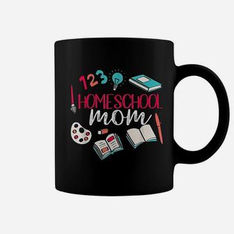 School Supplies Design Homeschool Mom Coffee Mug - Seseable