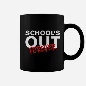 Schools Out Forever Teacher Retirement Gift Coffee Mug - Seseable