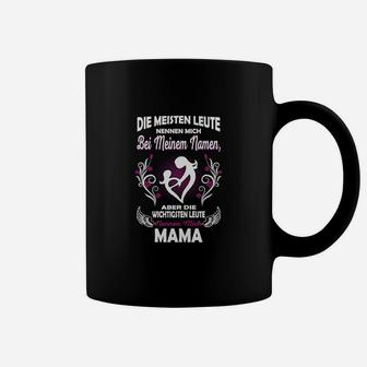 Schwarzes Tassen für Mütter, Wichtigste Nennen Mich Mama Tee - Seseable