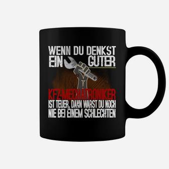 Schweißer-Motto Schwarzes Tassen, Guter vs. Schlechter Kfz-Mechaniker Tee - Seseable