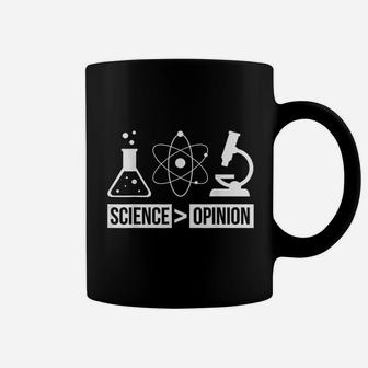 Science Day Gift Scientist Facts Evidence Science Coffee Mug - Seseable