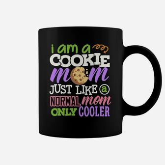 Scou I Am A Cookie Mom Mommy Scout Gift Coffee Mug - Seseable