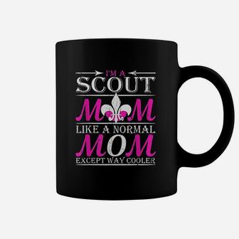 Scout Mom Cub Outdoors Boy Troop Leader Scouting Women Gift Coffee Mug - Seseable