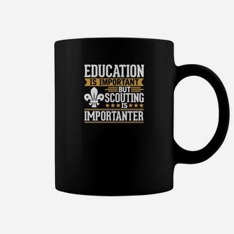 Scouting Is Importanter Coffee Mug - Seseable