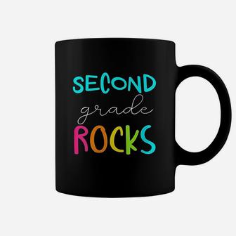 Second Grade Rocks Team 2nd Grade Teacher Coffee Mug - Seseable