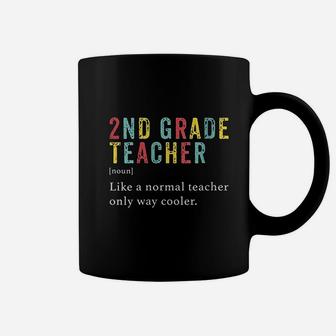 Second Grade Teacher 2nd Vintage Definition Team Coffee Mug - Seseable