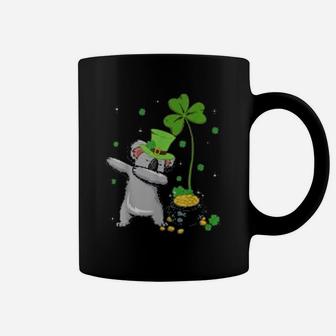 Shamrock Leprechaun Koala St Patricks Day Coffee Mug - Seseable