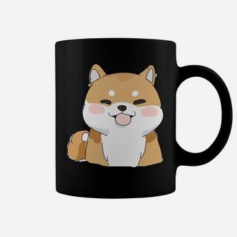 Shiba Inu Cute Japanese Cartoon Shiba Dog Coffee Mug - Seseable
