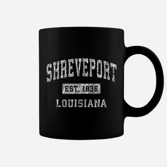 Shreveport Louisiana La Vintage Established Sports Design Coffee Mug - Seseable