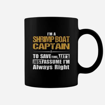 Shrimp Boat Captain Coffee Mug - Seseable