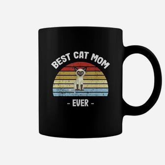 Siamese Cat Mom Gift Siamese Cat Coffee Mug - Seseable