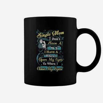 Single Mom Fact Coffee Mug - Seseable