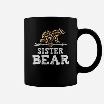 Sister Bear Leopard, sister presents Coffee Mug - Seseable