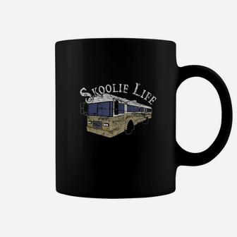 Skoolie Life Bus Conversion Nomad Lifestyle Vintage Coffee Mug - Seseable