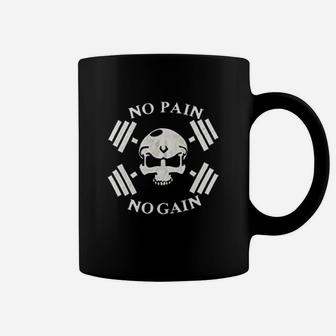 Skull Print Fitness Vest Bodybuilding Stringers Workout Coffee Mug - Seseable