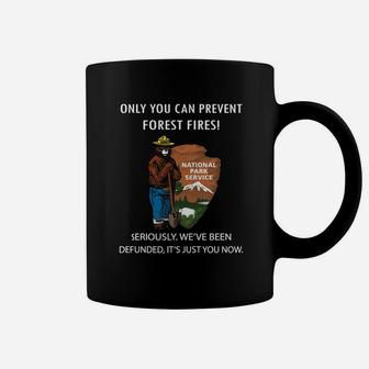 Smokey Bear Only You Can Prevent Forest Fires Vintage Coffee Mug - Seseable