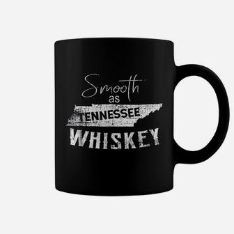 Smooth As Tennessee Home Whiskey State Vintage Coffee Mug - Seseable