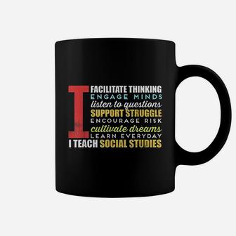 Social Studies Teacher Teacher Appreciation Coffee Mug - Seseable