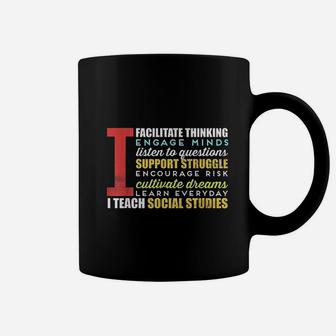 Social Studies Teacher Teacher Appreciation Gift Coffee Mug - Seseable