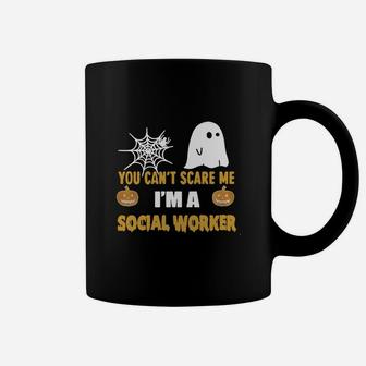 Social Worker Halloween T-shirt Coffee Mug - Seseable