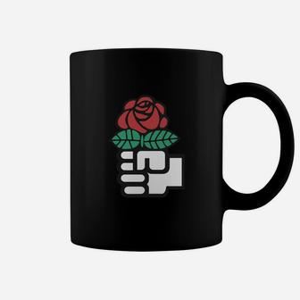 Socialist Red Rose Coffee Mug - Seseable
