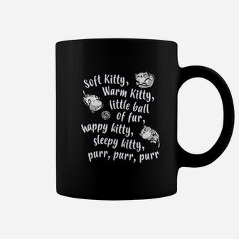 Soft Kitty Funny Cute Cat Song Coffee Mug - Seseable