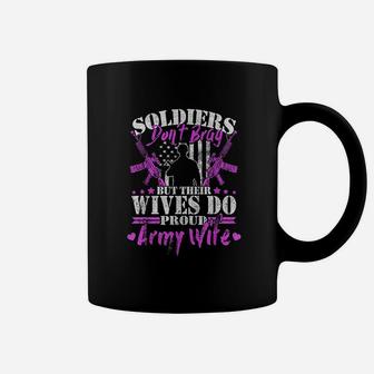 Soldiers Dont Brag Military Spouse Gift Coffee Mug - Seseable