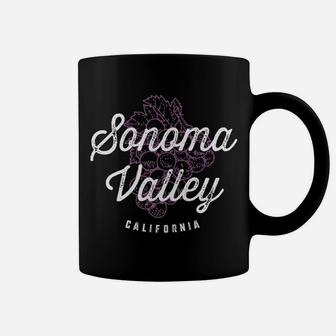 Sonoma Valley California Wine Country Vintage Coffee Mug - Seseable