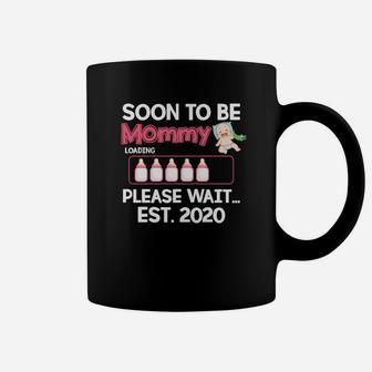 Soon To Be Mommy Loading Please Wait Coffee Mug - Seseable