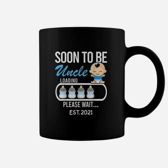 Soon To Be Uncle Est 2021 2020 Gift Funny Dad Daddy Coffee Mug - Seseable