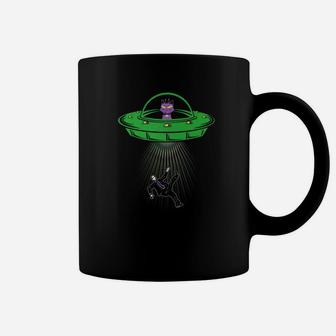 Space Cat Astronaut Ufo Alien Kitten Lover Mom Mother Cats Coffee Mug | Seseable CA