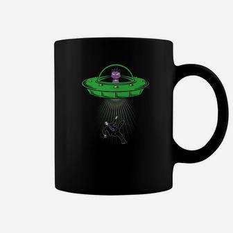 Space Cat Astronaut Ufo Alien Kitten Lover Mom Mother Cats Coffee Mug - Seseable