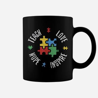 Sped Special Education Teach Love Hope Inspire Coffee Mug - Seseable