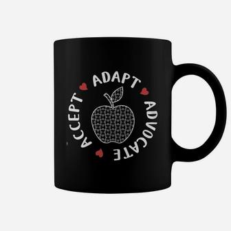 Sped Teacher Adapt Advocate Accept Coffee Mug - Seseable